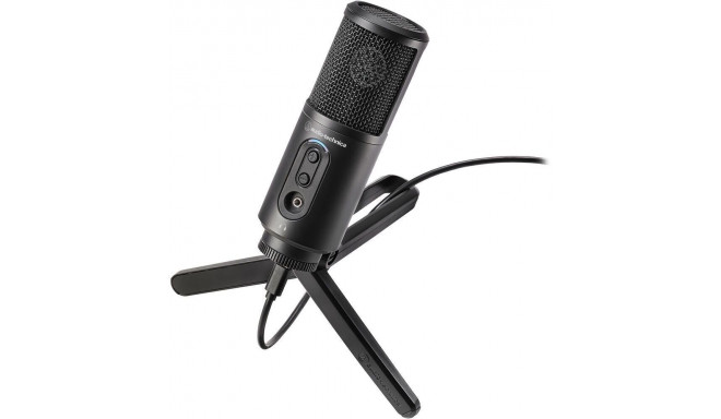 Audio Technica ATR2500x-USB capacitor micr. black - USB condenser microphone cardioid