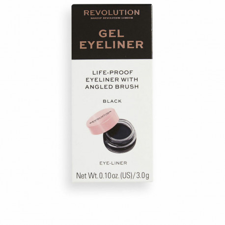 Eyeliner Revolution Make Up Gel Eyeliner Black 3 g Gel