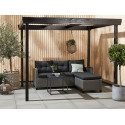 Jysk lounge sofa MORA w/chaise 3 pers. grey