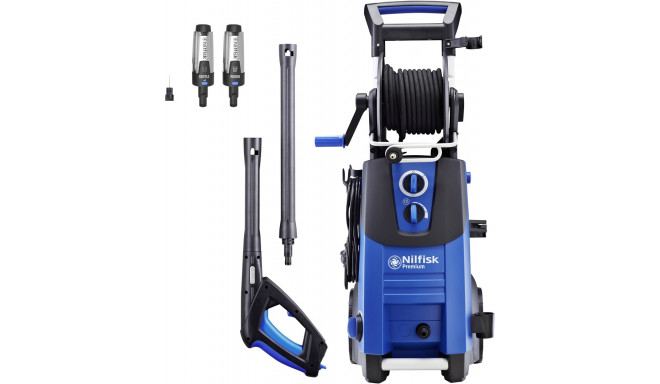 Nilfisk PREMIUM 180-10 EU survepesur püstine elektriline 610 l/h 2900 W sinine, must