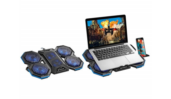Tracer TRASTA46888 GAMEZONE Transform notebook cooling pad 400x270x36 mm (17") 1200 RPM