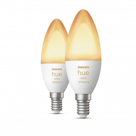 Philips Hue E14 4W WA BT küünal 2-pakk