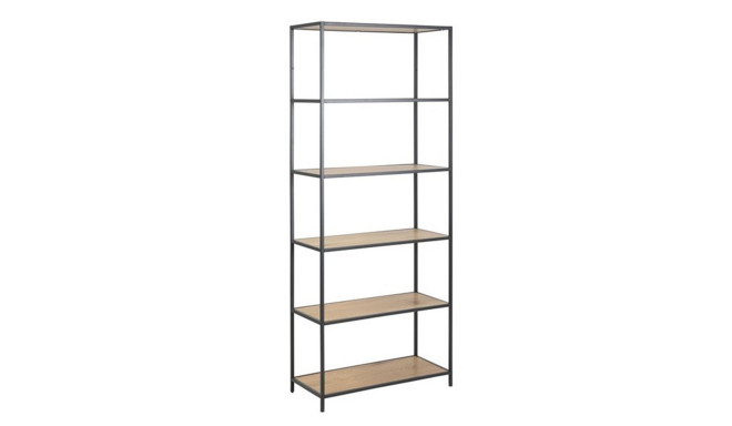 Shelf SEAFORD 77x35xH185cm, wild oak