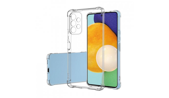 Fusion Anti Shock 1.5 mm Силиконовый чехол для Samsung A245 Galaxy A24 4G Прозрачный