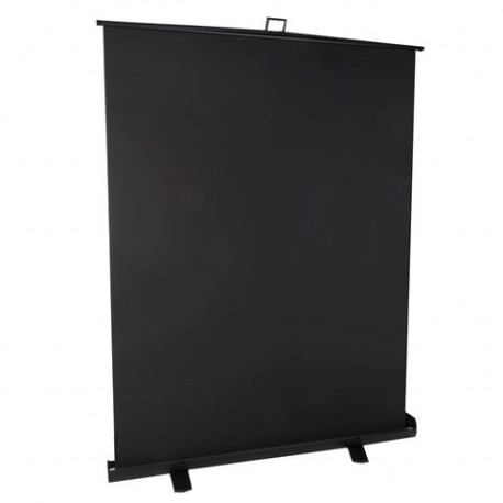 StudioKing Roll-Up Background Screen FB-150200FB 150x200 cm Black