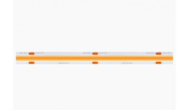 LED strip 24Vdc, 14W/m, COB 528LED/m, 1440lm, warm white 2700K, IP20, 180°, LED LINE