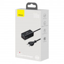 Desktop Fast Charger GaN3 Pro 100W 2xUSB + 2xUSB-C QC4+ PD3.0 with USB-C 1.5m Cable, Black