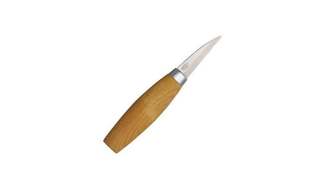 Morakniv 122 Nikerdusnuga – Lamineeritud Süsinikteras, 62 mm Sirge Tera, Kasepuidust Käepide