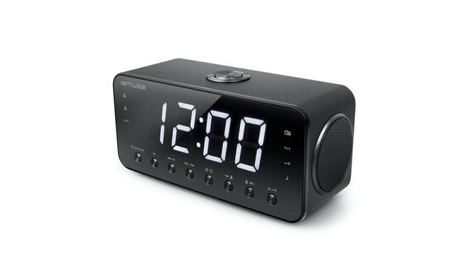 Muse M-192 CR Clock Digital Black