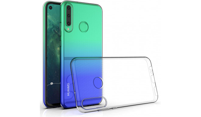 GoodBuy ultra 0.3 mm silikona aizsargapvalks telefonam Huawei P40 Lite E caurspīdīgs