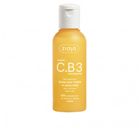 ZIAJA VITAMINA C.B3 NIACINAMIDA tónico facial iluminador 1% 120 ml