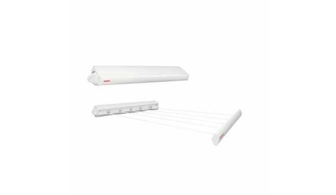 Folding clothes line Leifheit White Plastic