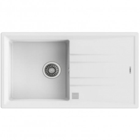 Sink with One Basin and Drainer Teka Stone 50 B-TG 1C 1E
