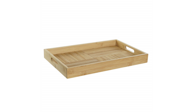 Tray DKD Home Decor Natural Bamboo 43 x 27 x 4,5 cm