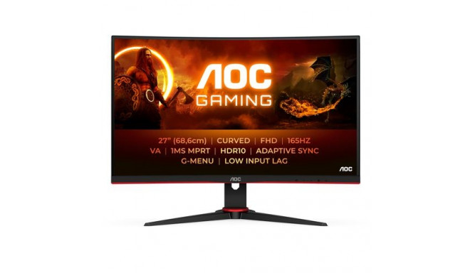 AOC G2 C27G2E/BK computer monitor 68.6 cm (27&quot;) 1920 x 1080 pixels Full HD Black, Red