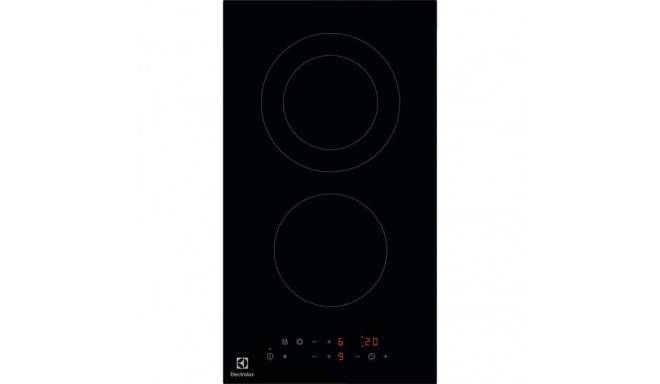 Electrolux LHR3233CK hob Black Built-in Ceramic 2 zone(s)