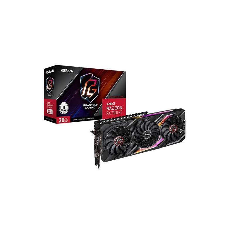 Asrock Phantom Gaming AMD Radeon RX 7900 XT 20GB OC GDDR6 - VGA 