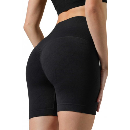 SOKISAHTEL SCULPT musta värvi vormivad biker-püksid 424