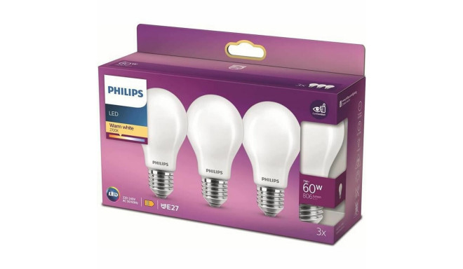 LED Lamp Philips Bombilla E 7 W 60 W 806 lm (2700k)