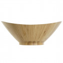 Bowl DKD Home Decor Natural Bamboo 24,6 x 22,5 x 9,5 cm