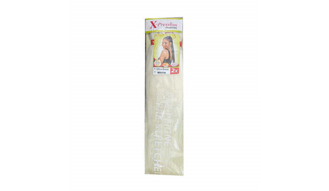 Hair extensions    X-Pression             White