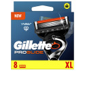 GILLETTE FUSION PROGLIDE cargador 8 recambios