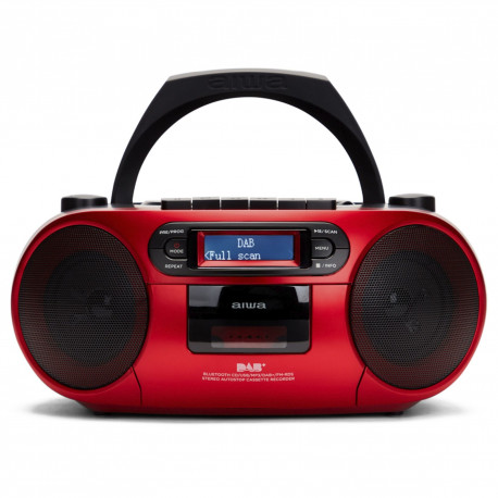 Aiwa BBTC-660DAB/RD red