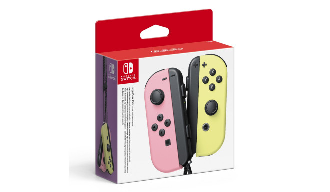 Nintendo Joy-Con Set of 2 pastel pink and pastel yellow