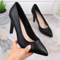 Heeled pumps Sergio Leone W SK415A black (37)