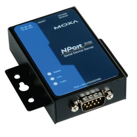 Moxa RS-232/422/485 server, 1 port, 0 kuni 55°C