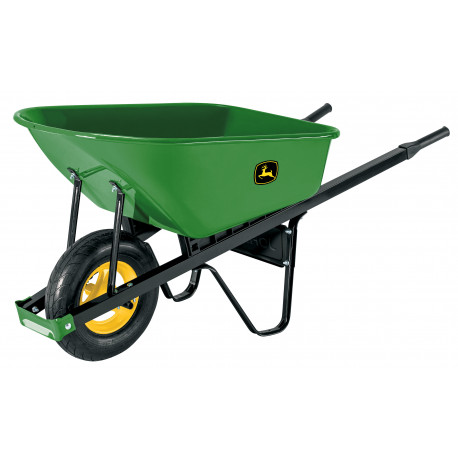 John Deere 100L professionaalne käru paksust metallist vanniga (3tk)