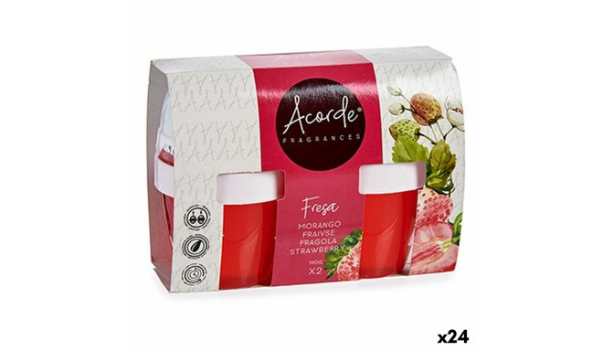 Air Freshener Set Gel Strawberry (24 Units)