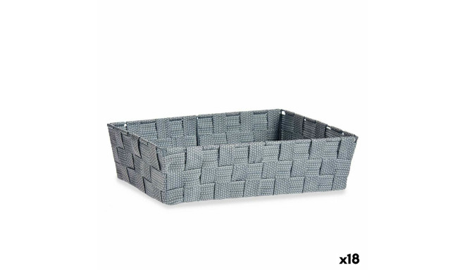 Daudzfunkcionāls grozs Kipit 79812 Pelēks Drāna 3,8 L 34 x 8,5 x 21 cm (18 gb.)