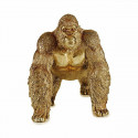 Dekoratīvās figūriņas Gorilla Bronza 20 x 27,5 x 34 cm (2 gb.)