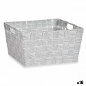 Daudzfunkcionāls grozs Balts Drāna 30,4 x 14 x 20 cm (18 gb.)