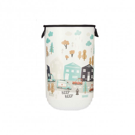 pesukorv Kipit QOJA KESE-4 Plastmass Laste Tee 40 L 34 x 52,3 x 34 cm (4 Ühikut)
