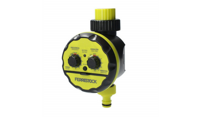 Watering programmer Ferrestock Yellow
