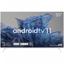 55', UHD, Android TV 11, White, 3840x2160, 60 Hz, Sound by JVC, 2x12W, 83 kWh/1000h , BT5.1, HDMI po