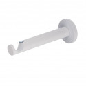 CURTAIN ROD BRACKET SINGLE D19 M.WHITE