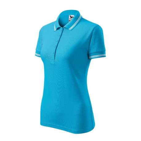 Adler Urban W MLI-22044 turquoise polo shirt (XL)
