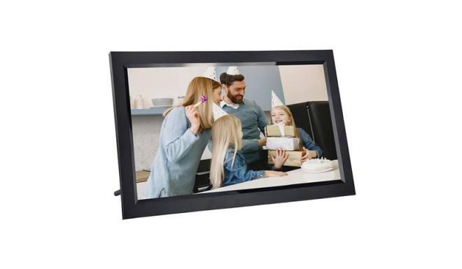 Frameo Digital Photo Frame HF-156B Black 15.6 Inch