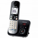 Стационарный телефон Panasonic KX-TG6821FRB Чёрный Серый