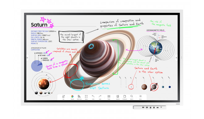 Samsung WM55B Flip Pro 55” interaktiivne 4K (IR puuteekraan, 40W audio)