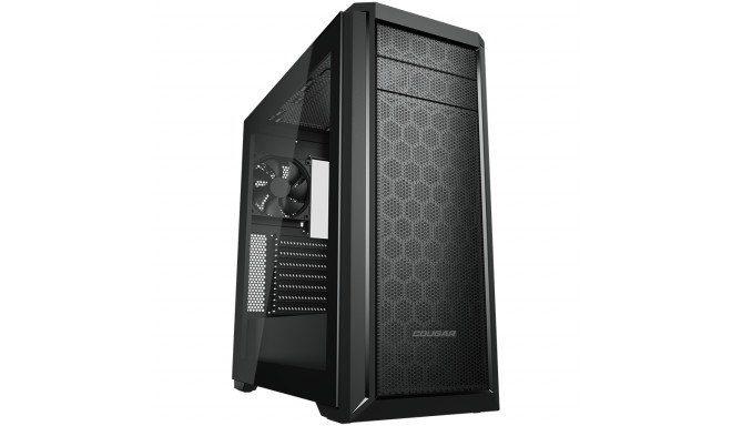 COUGAR | MX330-G Pro | PC Case | Mid Tower / Mesh Front Panel / 1 x 120mm Fan / TG Left Panel