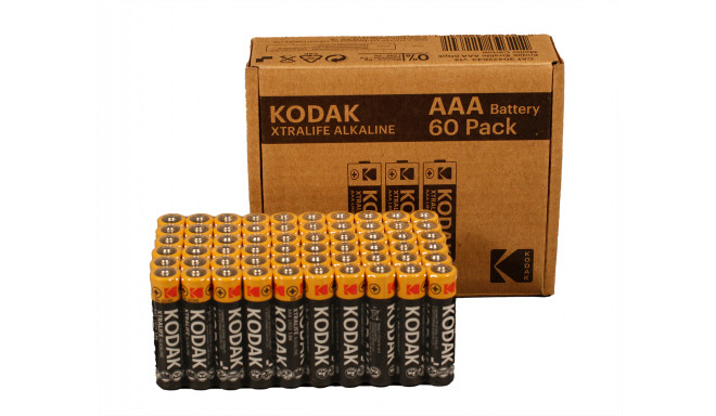Kodak XTRALIFE leelispatarei AAA (60 tk)