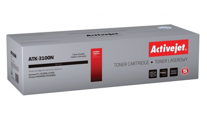 Activejet ATK-3100N tooner (asendus Kyocera TK-3100; Supreme; 12500 lehte; must)