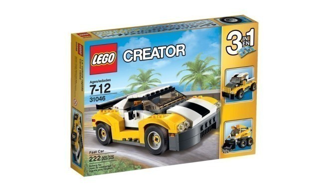 LEGO Creator mänguklotsid Kiire auto