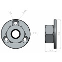 10000-481B Cable Feed Through (for cable Ø 10 - 12 mm)