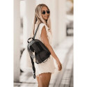 Douchebags The Petite backpack Black PU leather, Polyester
