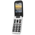 Doro 6060 124 g Black, White Feature phone